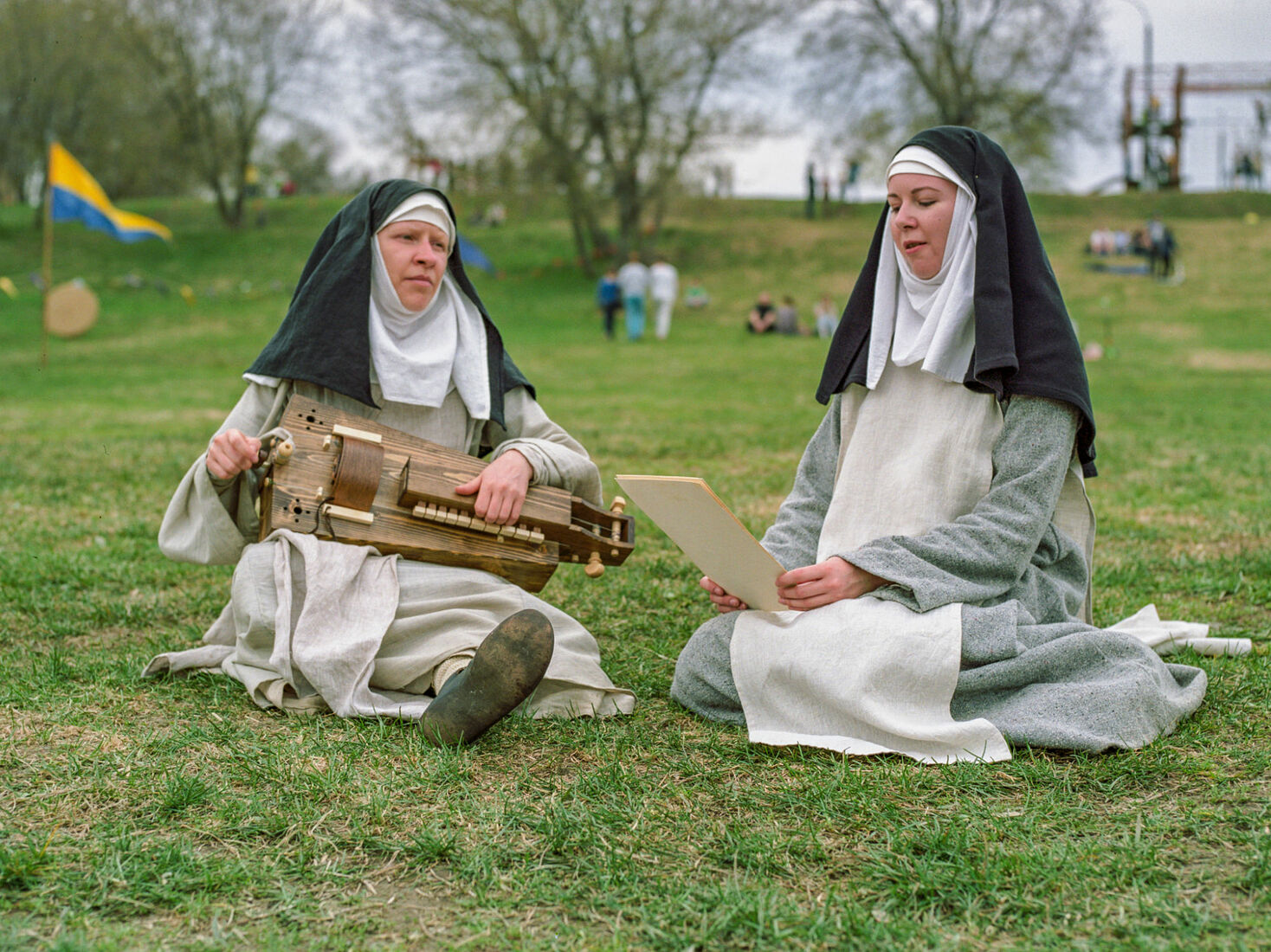 Турнир Святого Георгия в Коломенском. Реконструкторы