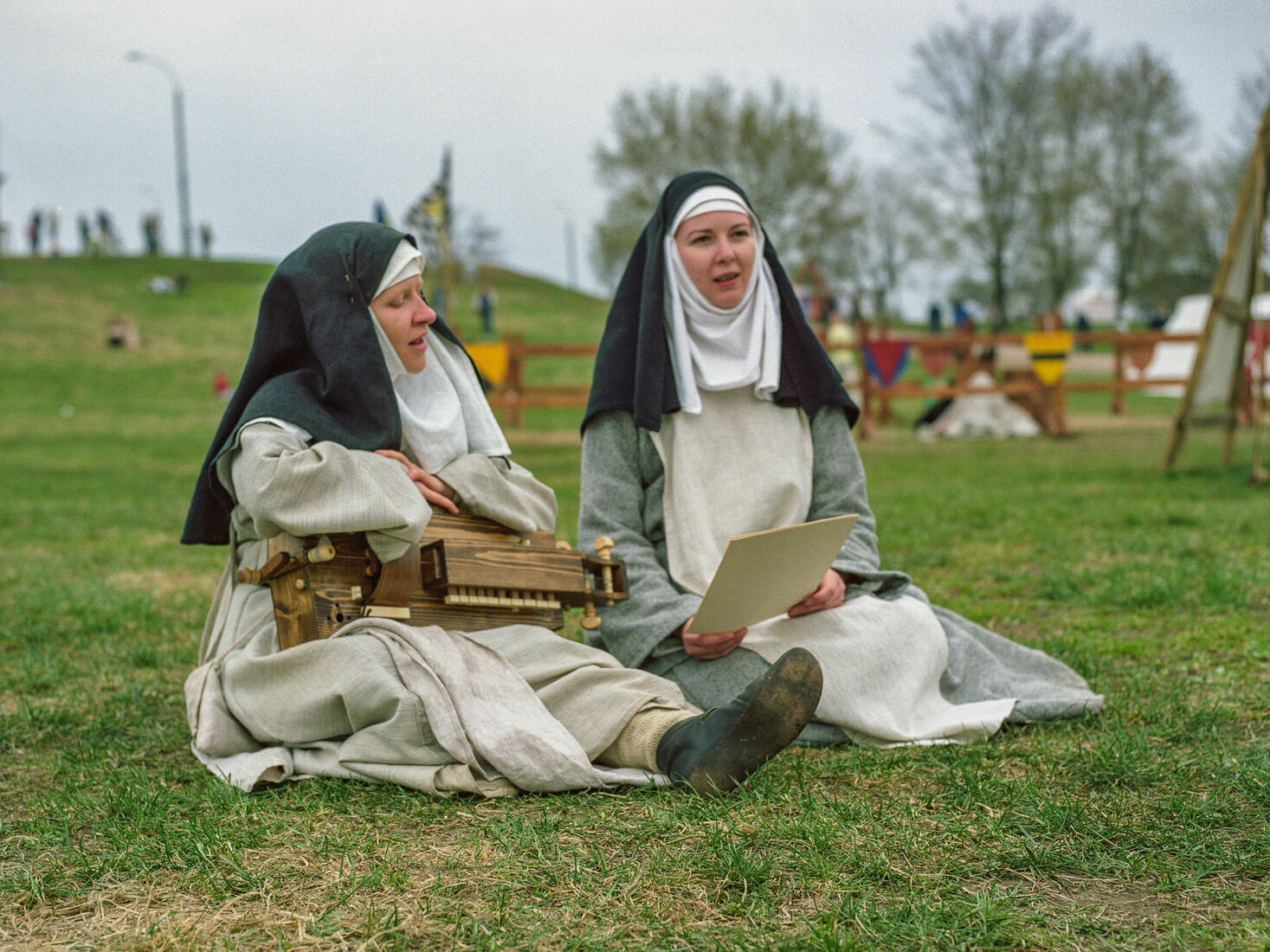 Турнир Святого Георгия в Коломенском. Реконструкторы