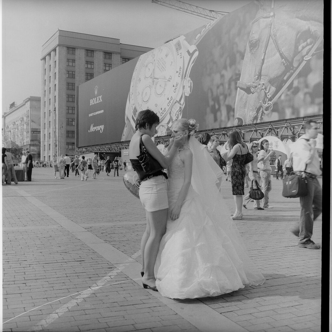 Denis Borisov-Ris. Untitled Москва конец мая, последний звонок